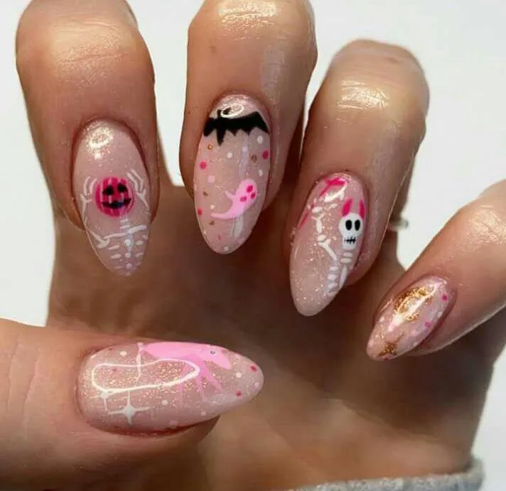 pink halloween nails 018 434a19335a