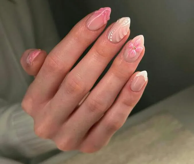 pink halloween nails 019 da00543392