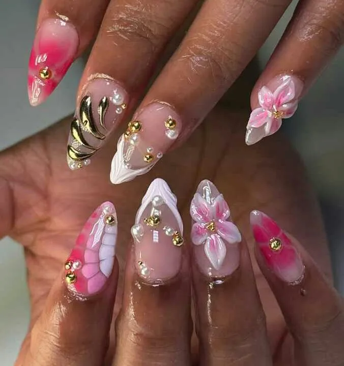 pink halloween nails 029 c33c1d5648