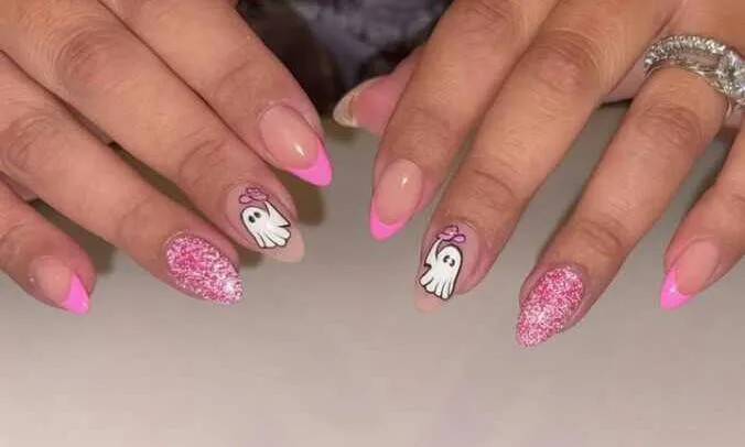pink halloween nails 033 c8e83150b4