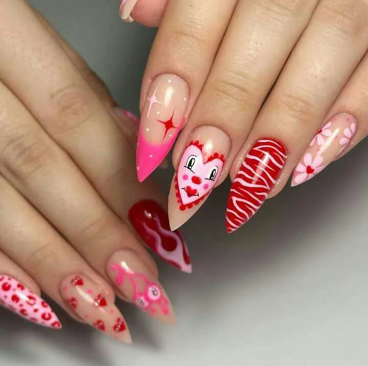 pink halloween nails 034 579ee8ce90