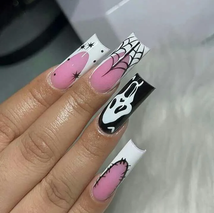 pink halloween nails 041 8e27ad2e66