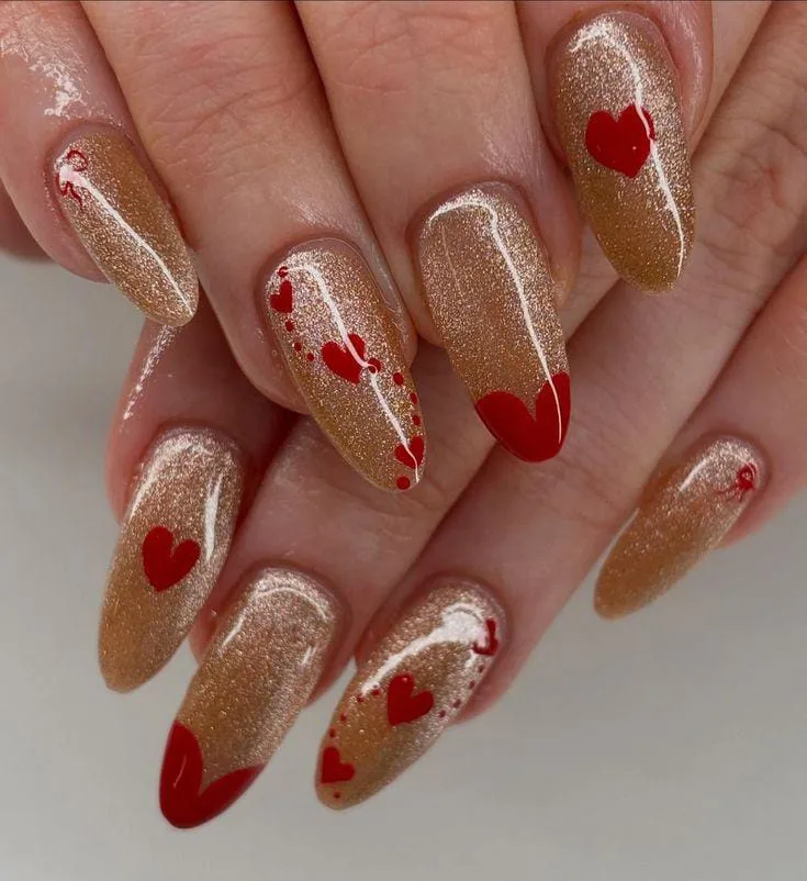 red and gold valentines nails 002 b4509f4d07