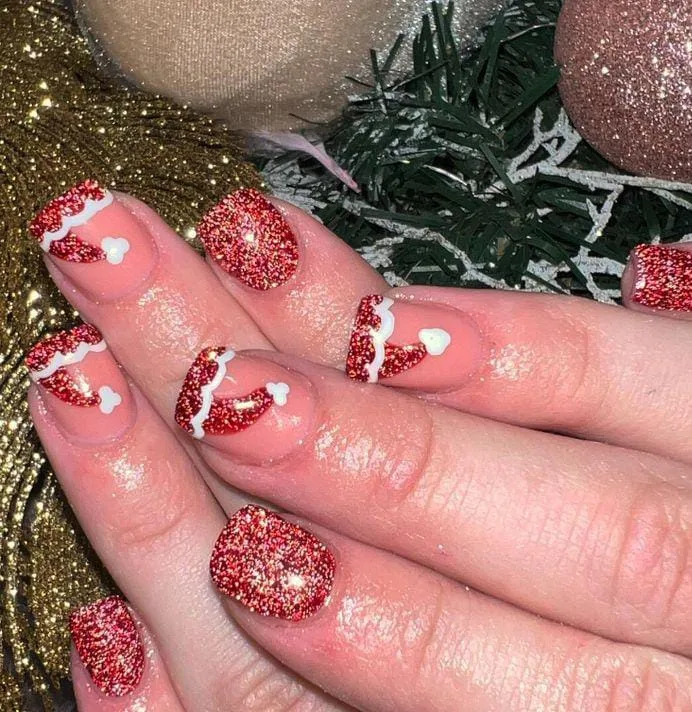 santa hat nail designs 004 d959f02d30