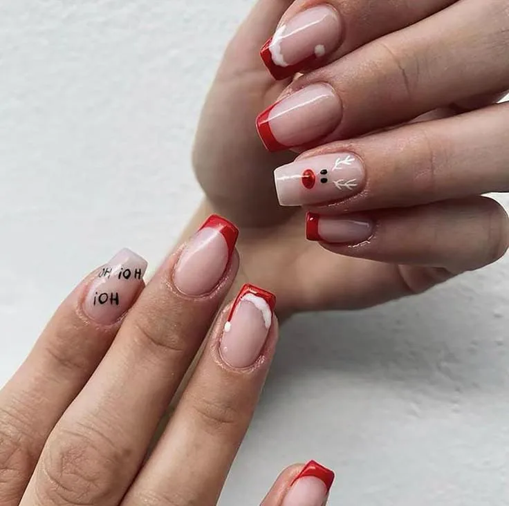 santa hat nail designs 009 777fb71855