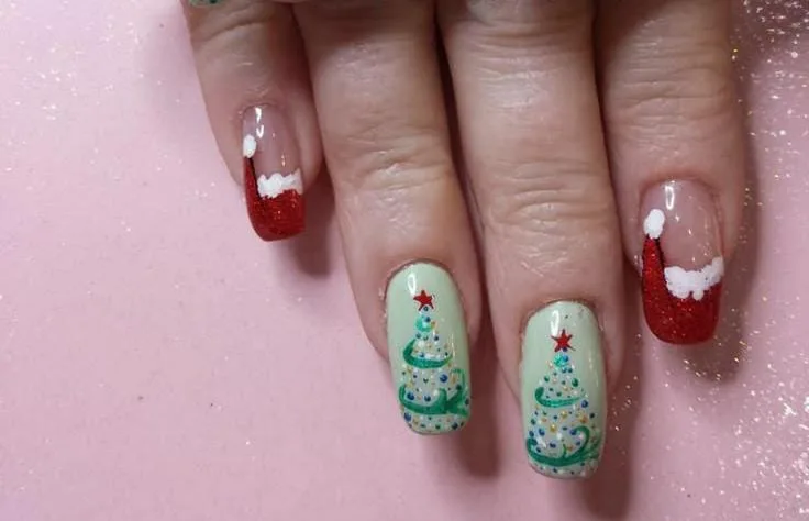 santa hat nail designs 015 d720280266