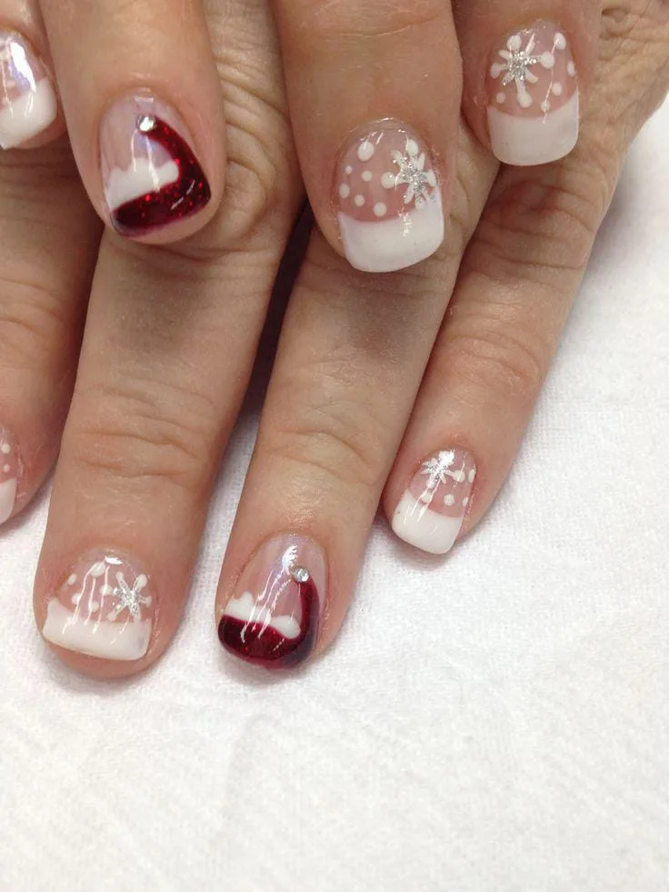 santa hat nail designs 024 c5709ef680