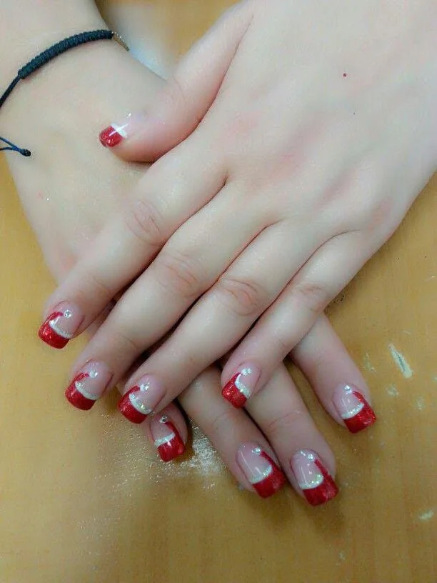 santa hat nail designs 026 e0aac68cb7