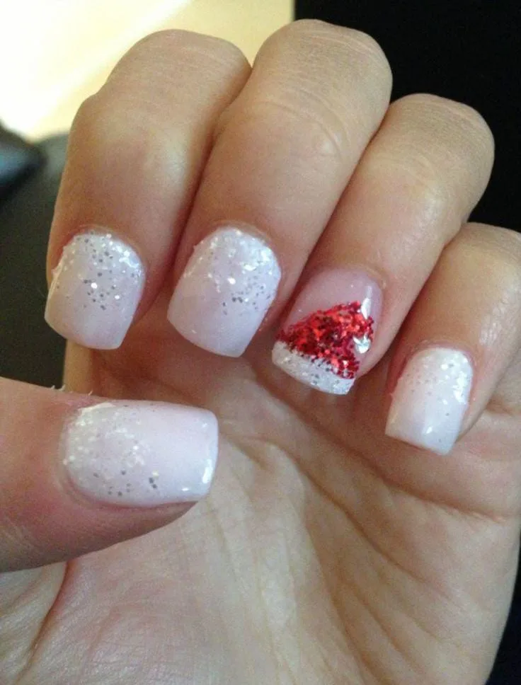 santa hat nail designs 044 43c78a2067