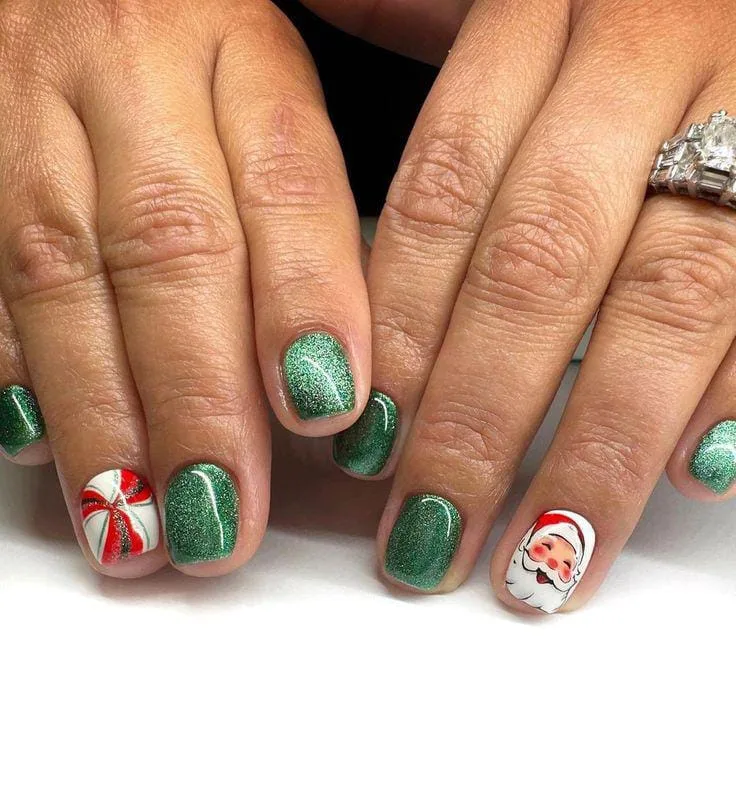 short christmas nail designs 005 2581d734d0