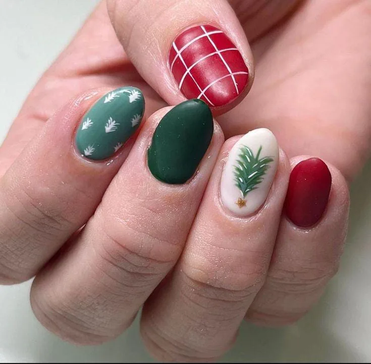short christmas nail designs 012 51806cb615