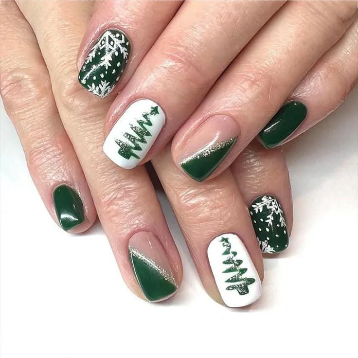 short christmas nail designs 017 ec007cb4a6