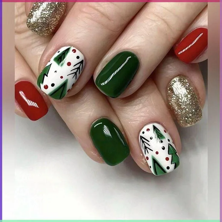 short christmas nail designs 018 4ed729f715