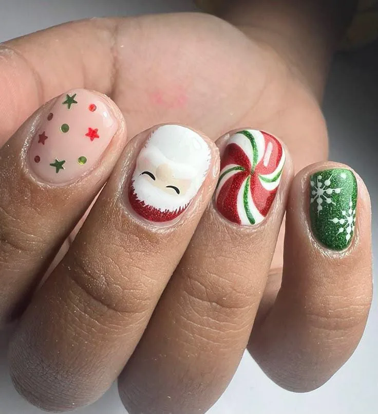 short christmas nail designs 019 1d000f48ce