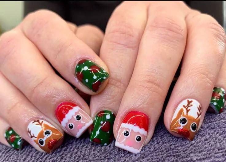 short christmas nail designs 025 f0cb62ef47