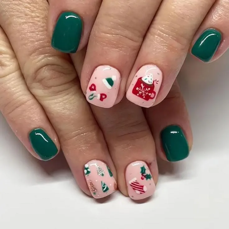 short christmas nail designs 028 356645d51e