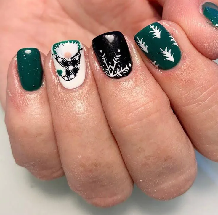 short christmas nail designs 044 e56916446f