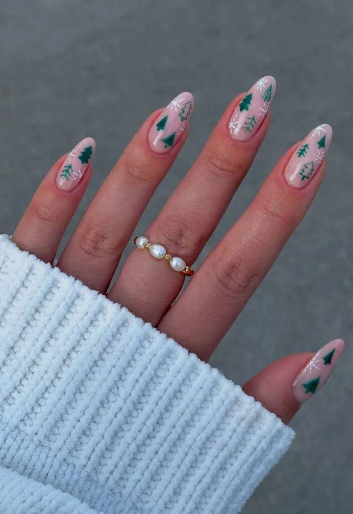 simple christmas nail designs 012 a215fb8573