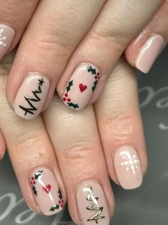simple christmas nail designs 014 76feddc39c