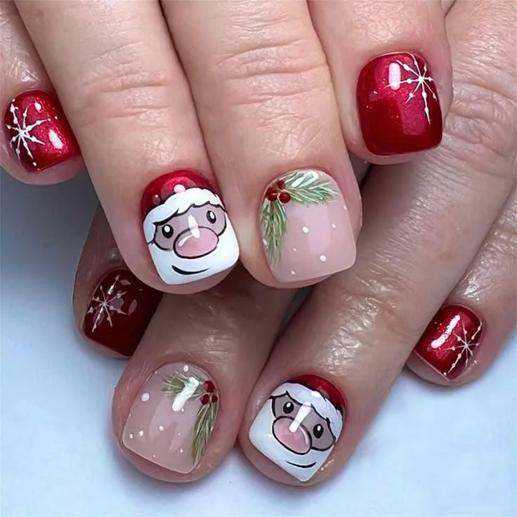 simple christmas nail designs 019 839ba62e04