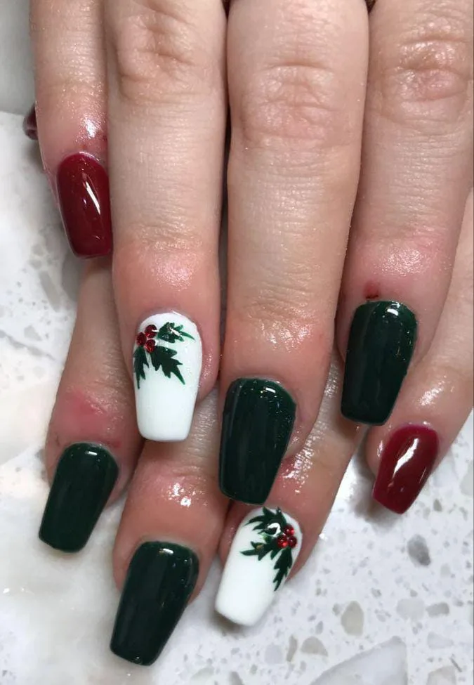 simple christmas nail designs 031 c39e3112b0