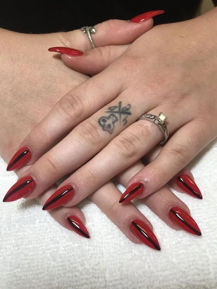 simple easy halloween nails 019 89be64c252
