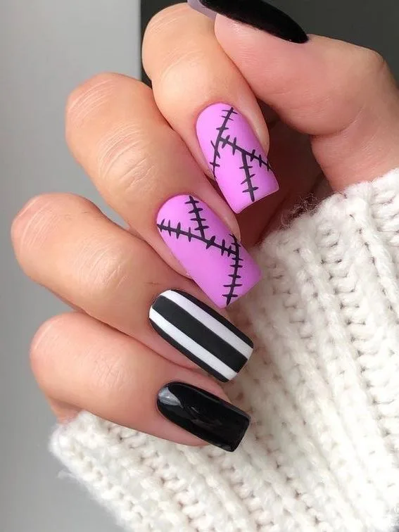 simple easy halloween nails 029 f1fa64abd0