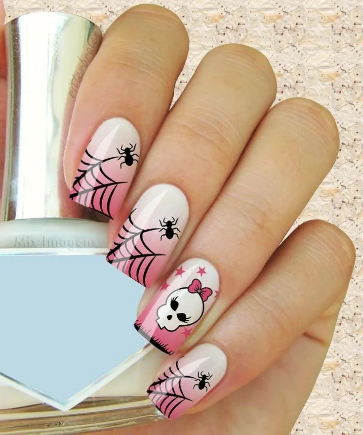simple easy halloween nails 050 3ad437c2dc