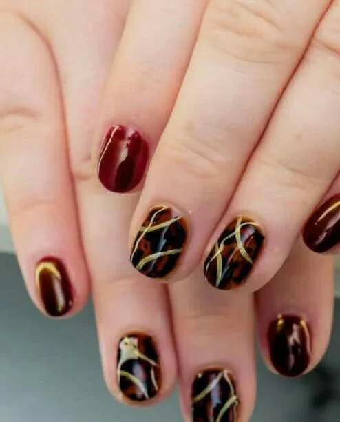 simple fall nail designs 028 eb551c9339