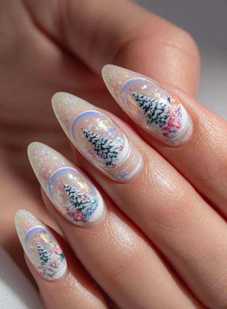 snow globe nails 002 4a61681a81