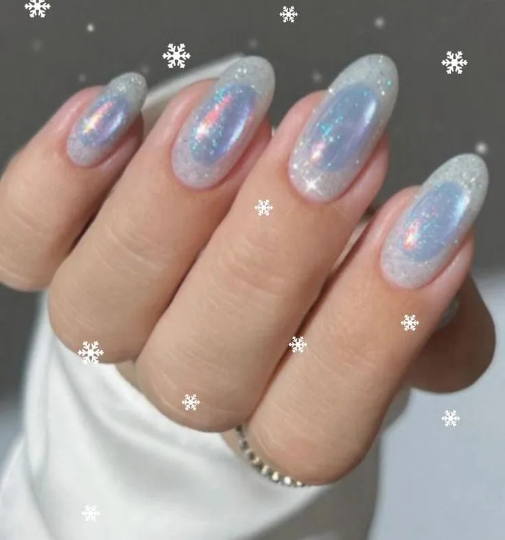 snow globe nails 017 e63795d312