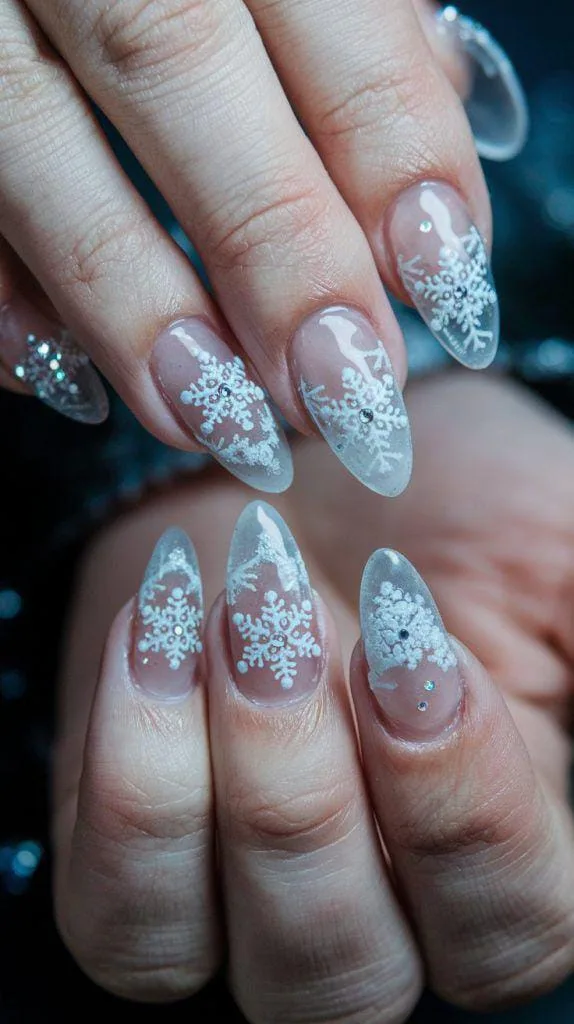 snow globe nails 019 ea2d35925a
