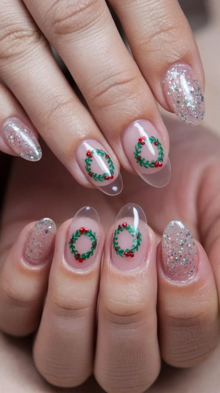 snow globe nails 034 a114bf7a51