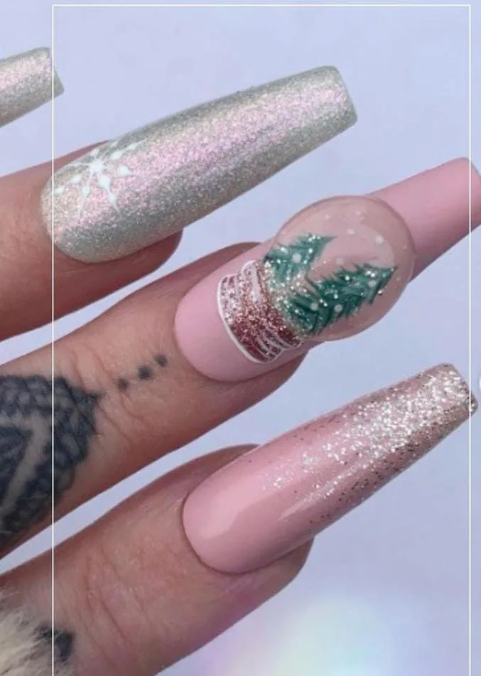 snow globe nails 035 57de54b126