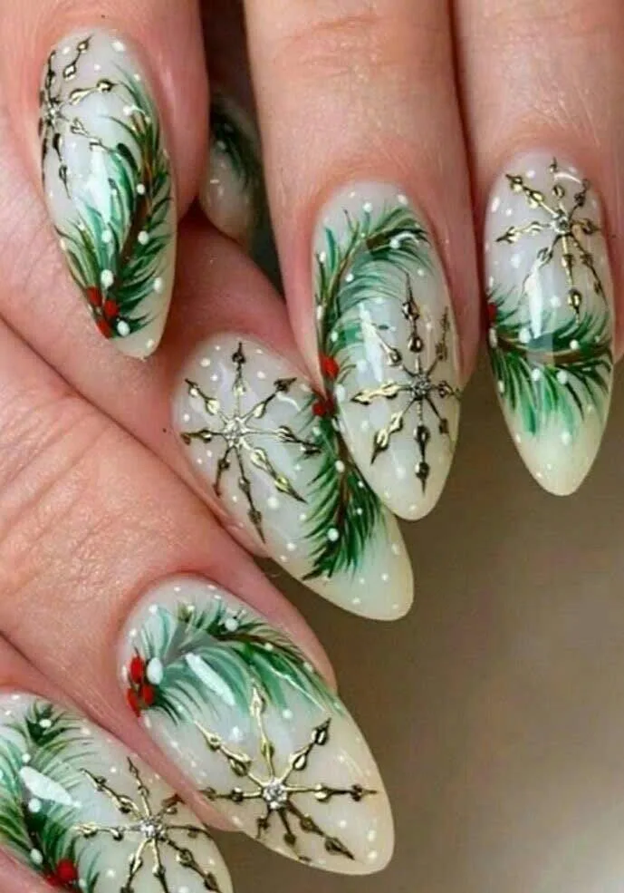 snowflake winter nails 010 8e66b71999