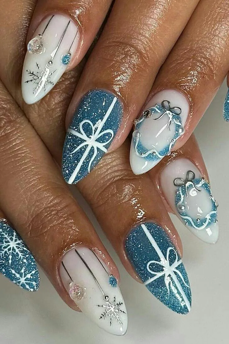 snowflake winter nails 012 156ae0d8aa