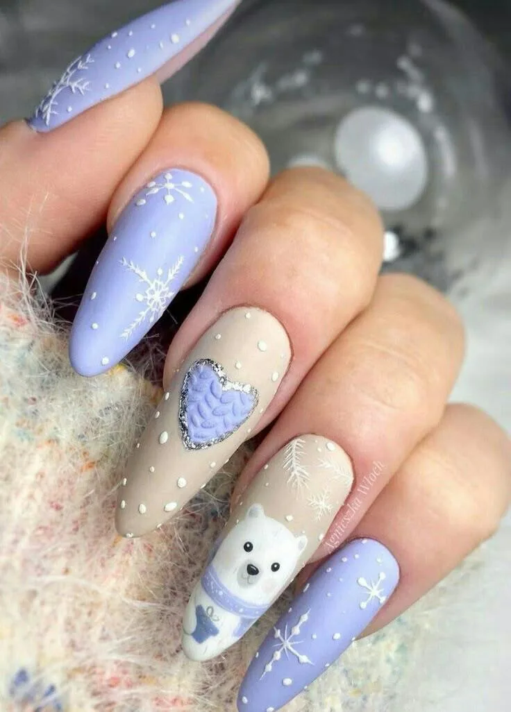 snowflake winter nails 018 7af899daaa