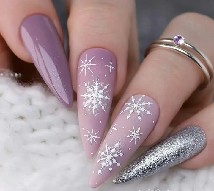 snowflake winter nails 028 ee04de449a