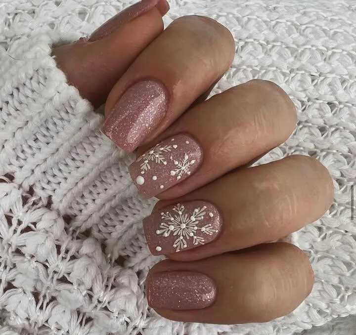 snowflake winter nails 033 6b5a834e5c