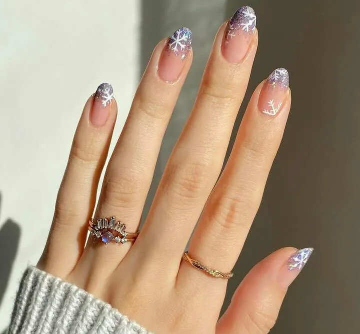 snowflake winter nails 036 f79609eda1