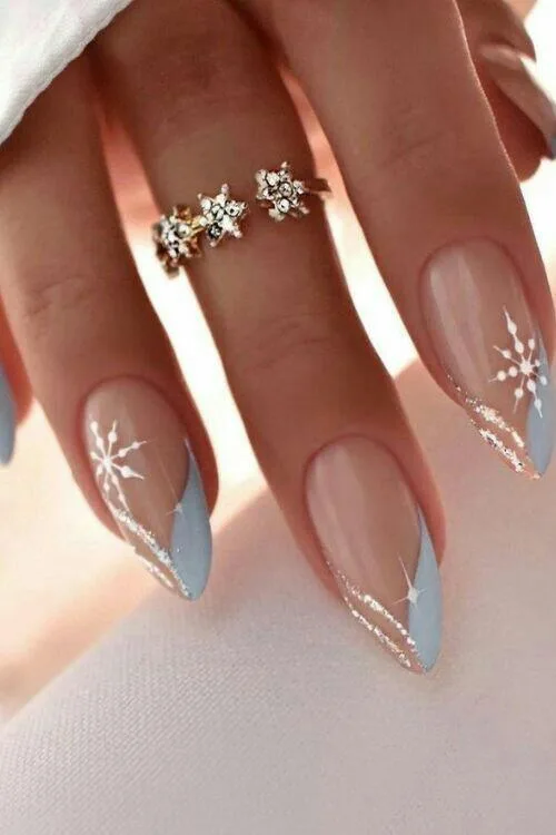 snowflake winter nails 039 257d52e178