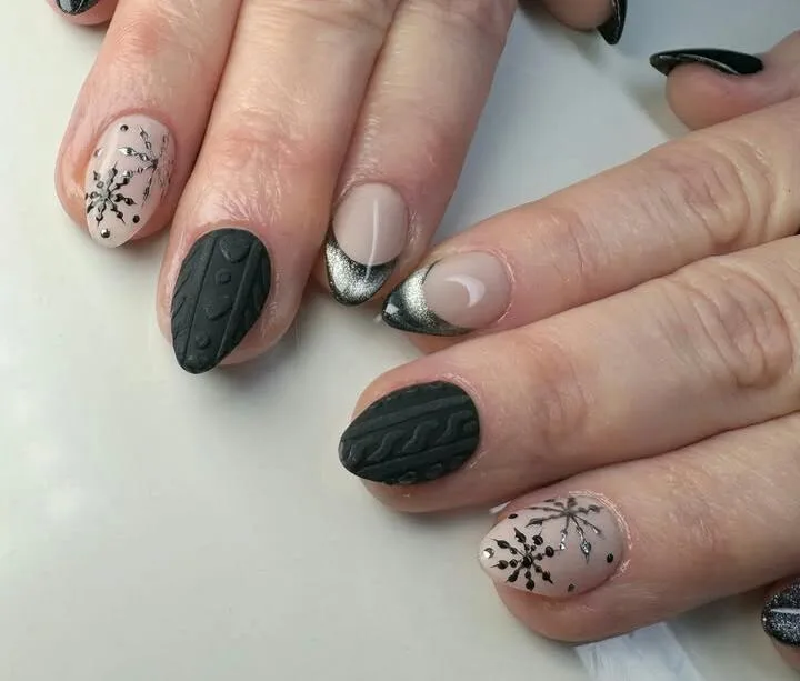 snowflake winter nails 041 785c043d90