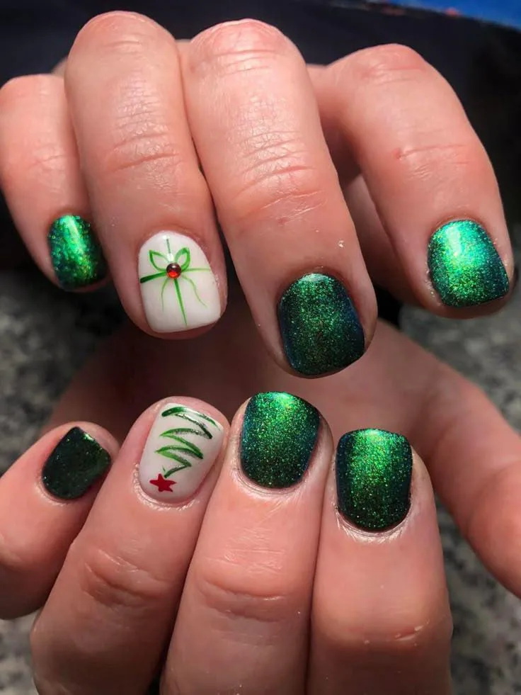square christmas nails 009 fc14c4438d