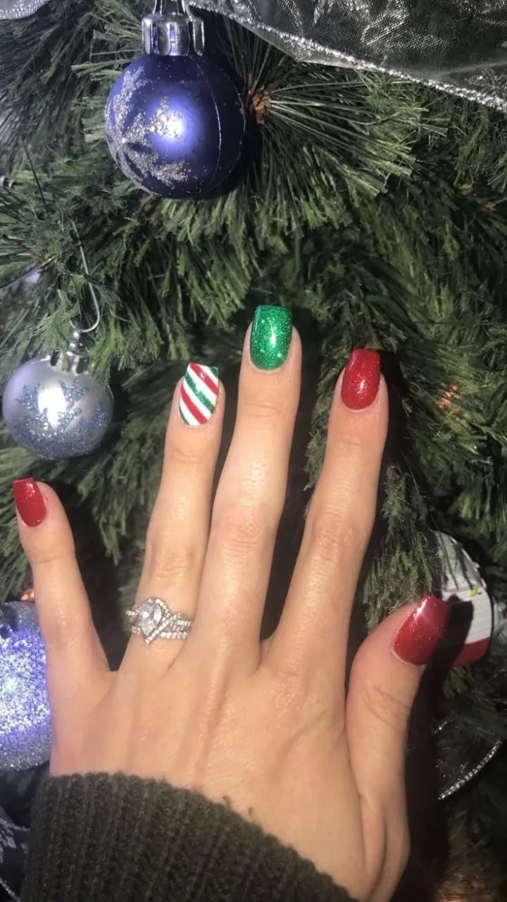 square christmas nails 019 4aef5c75fb