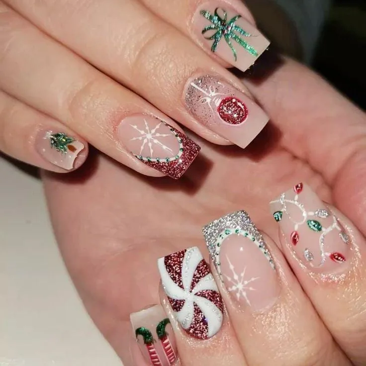 square christmas nails 031 ac4bd3cb80
