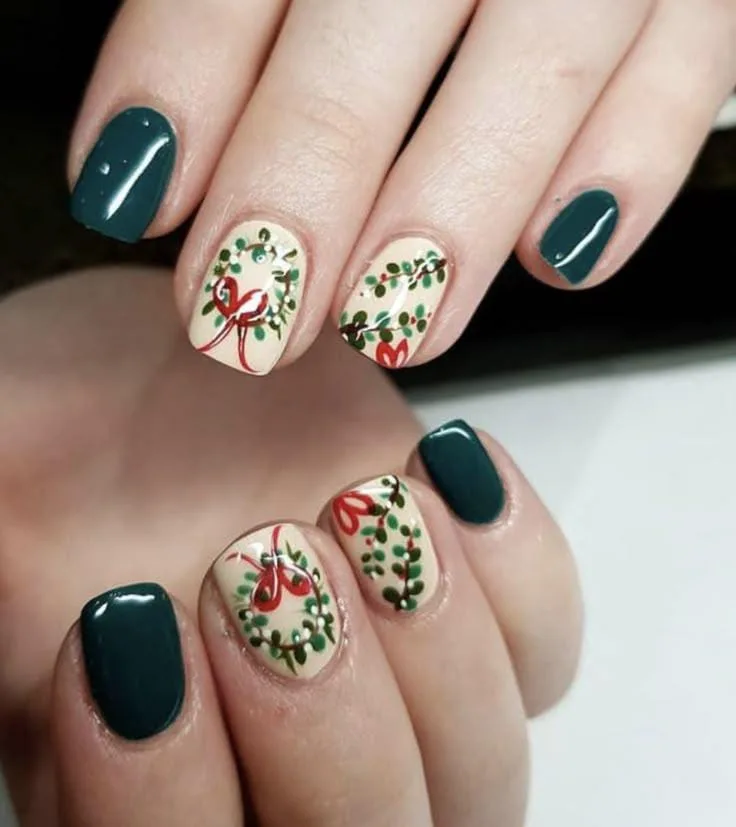 square christmas nails 038 f0e58f7a80