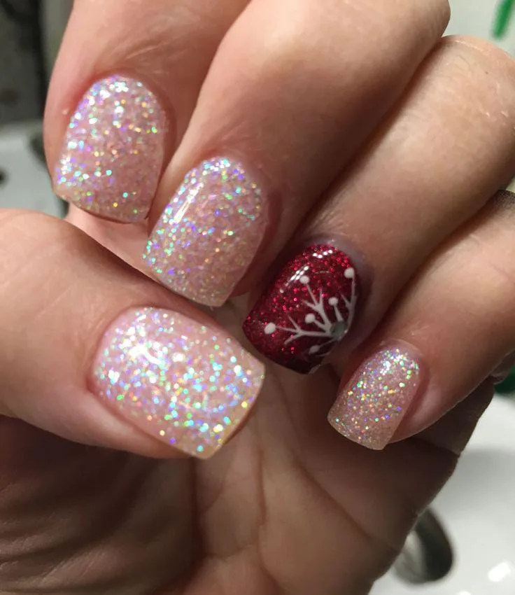 square christmas nails 042 6d375f60a9