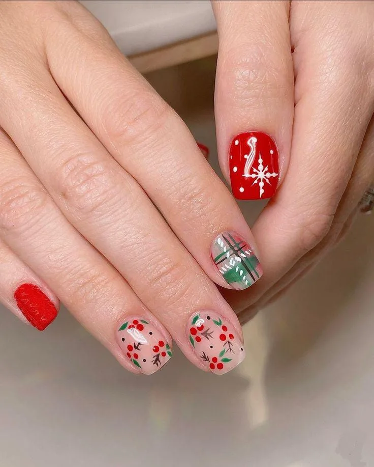 square christmas nails 043 69b4889a5a