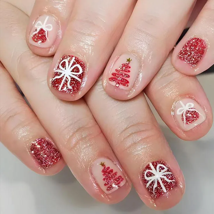 square christmas nails 044 48b6a21080