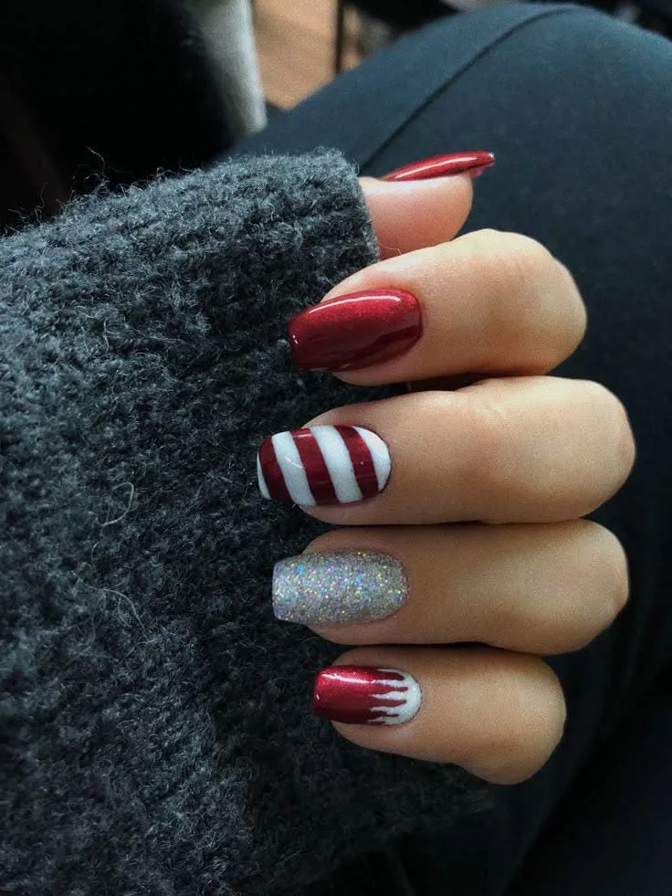 square christmas nails 047 fae2c08cc2
